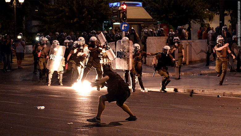 greece protest