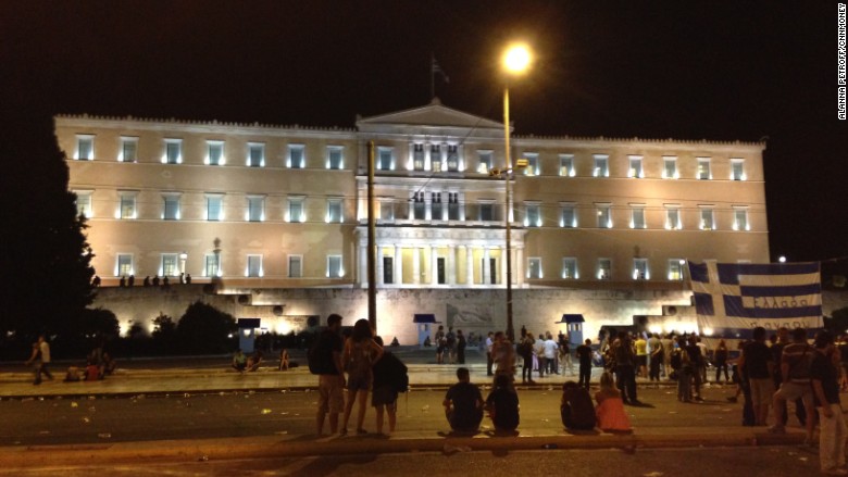 greece vote protests