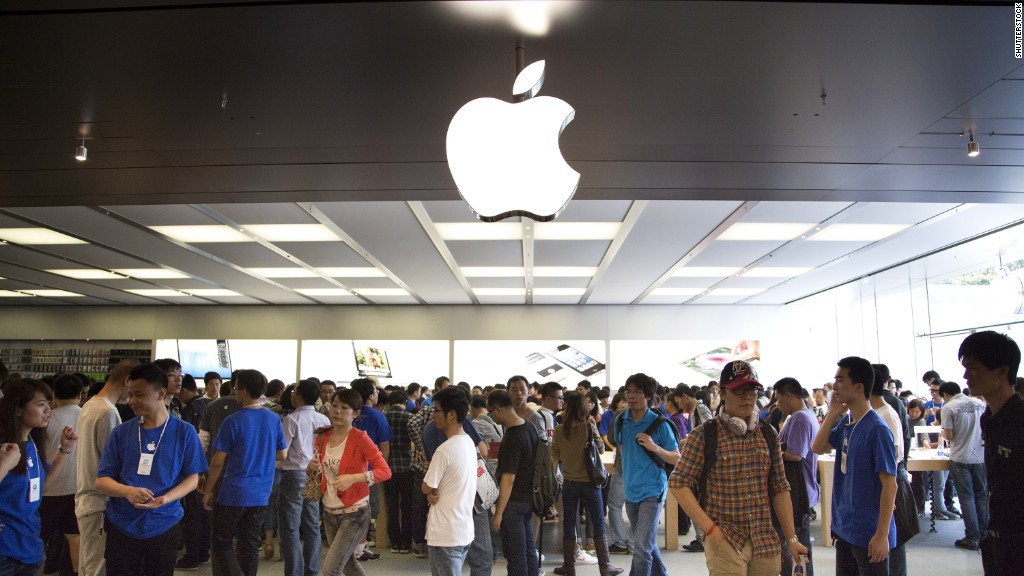 'Old' companies top Apple
