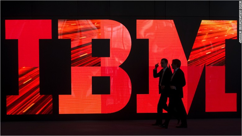 ibm logo red