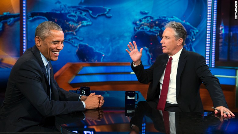 jon stewart obama