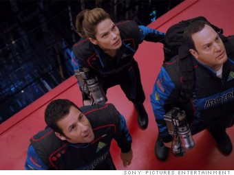 Pixels' goes for a box office high score this weekend