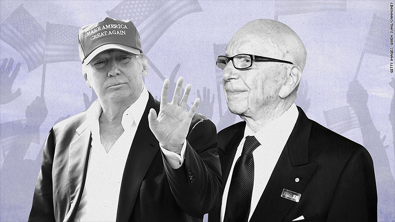 trump murdoch split