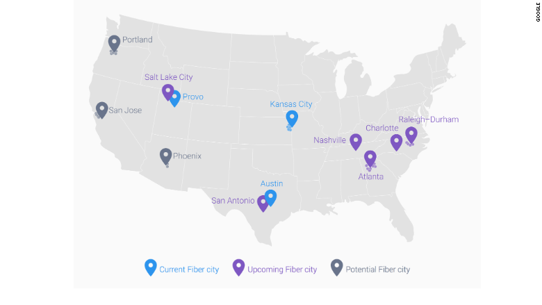 google fiber map