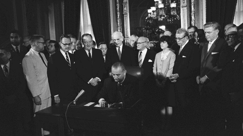 lyndon b johnson voting rights act