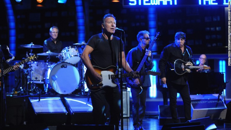 bruce springsteen daily show