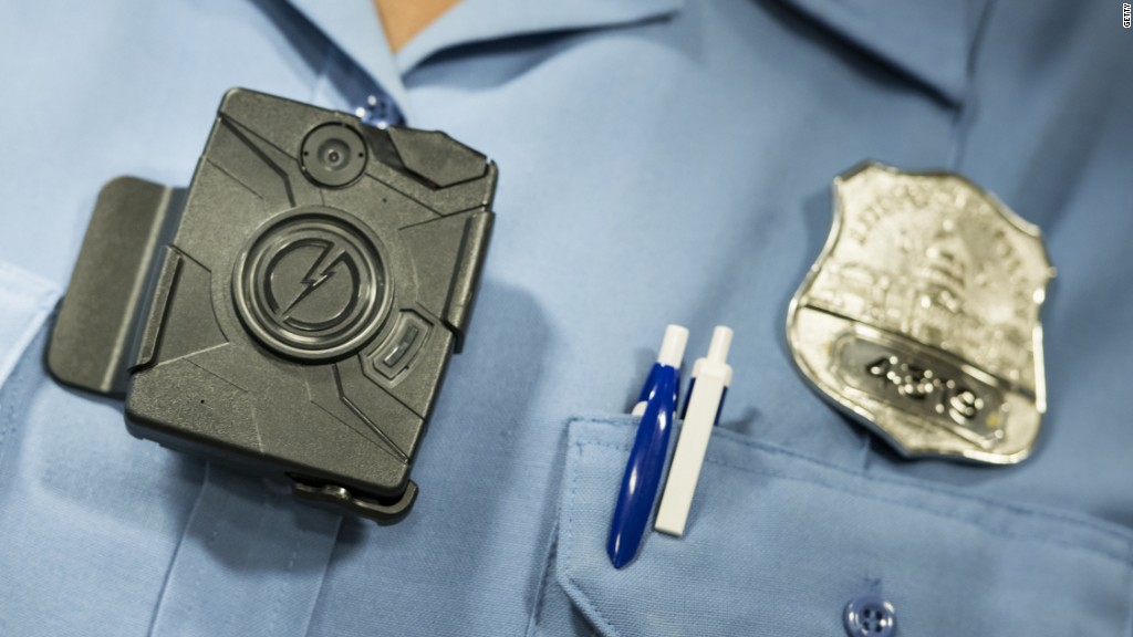 A year after Michael Brown, the body cam business is booming