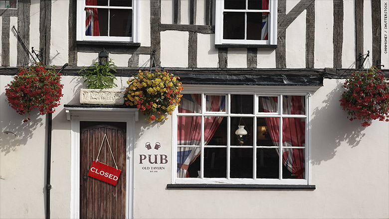 british pub closing