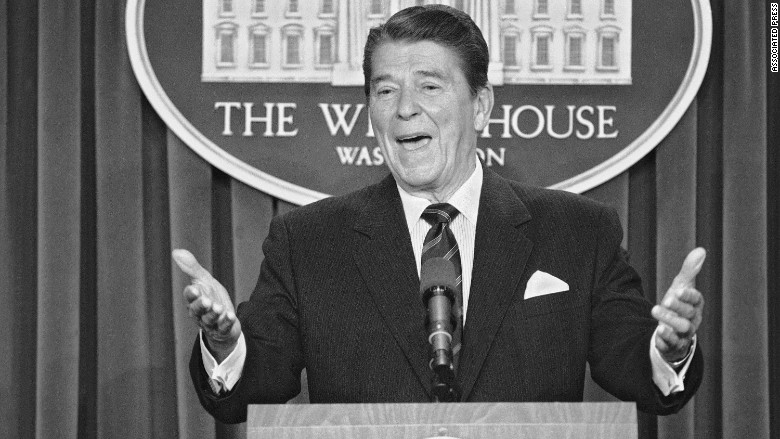 Ronald Reagan B&W