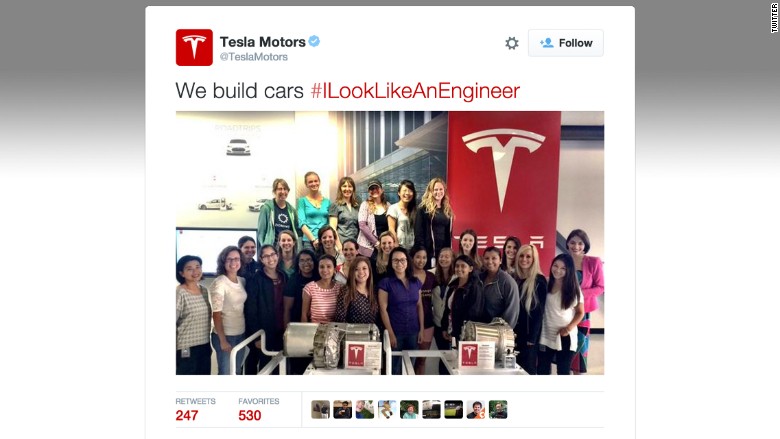 tesla engineer tweet