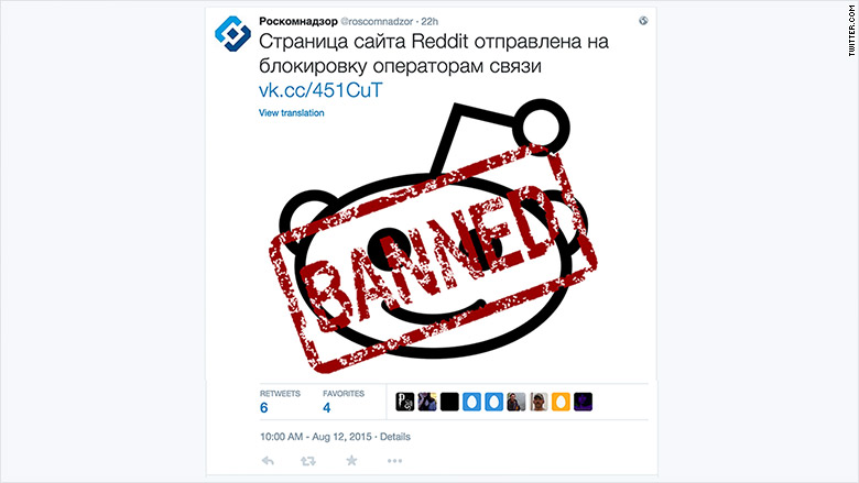 reddit russia tweet