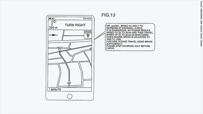 patent 2015 yahoo driving assistant