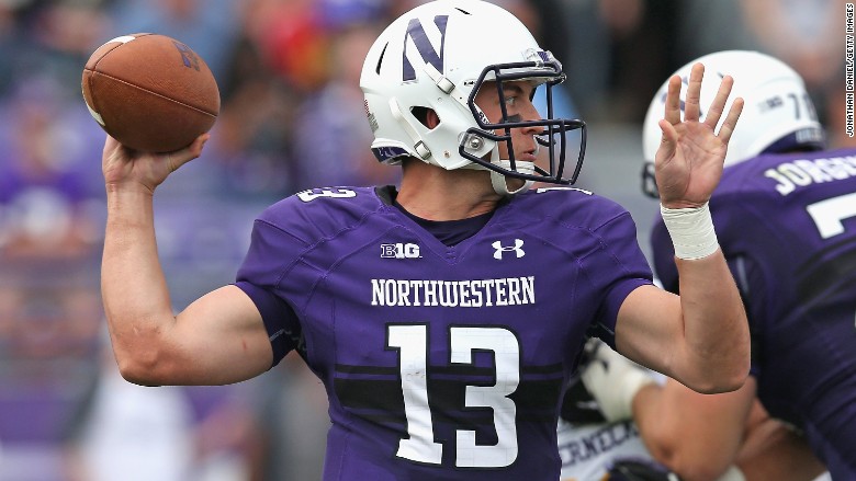 northwestern football union