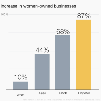 Percentage Of Women Business Owners