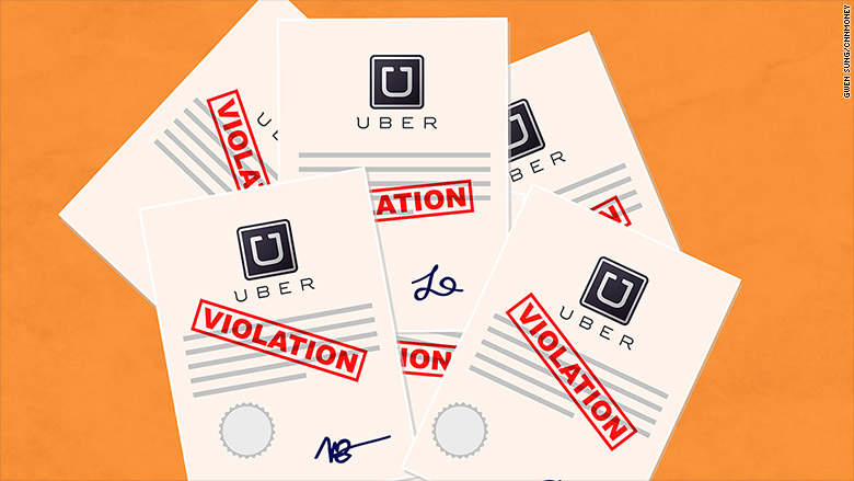 uber violations