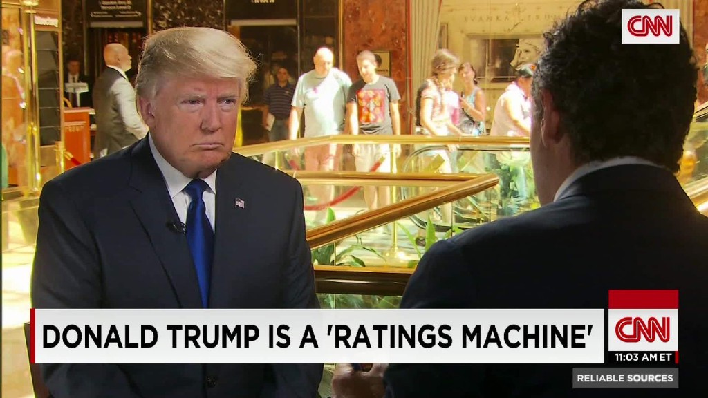 Donald Trump is a 'ratings machine'
