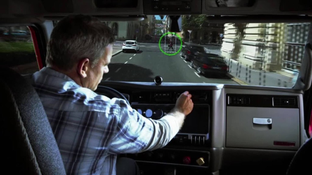 Riding in a self-driving car powered by Mobileye