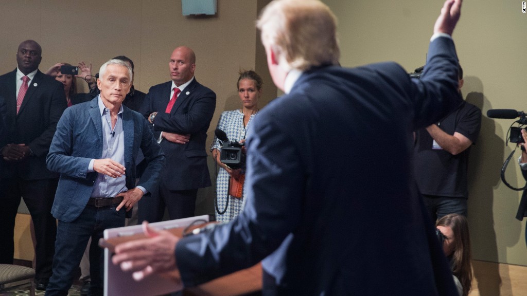 Jorge Ramos: Donald Trump was out of line