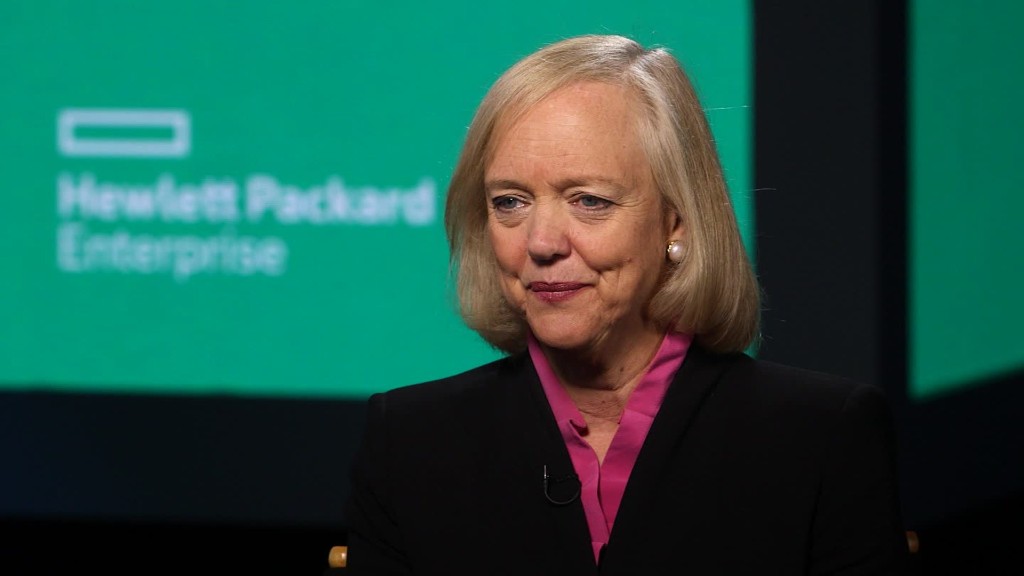 Meg Whitman: The girls run HP