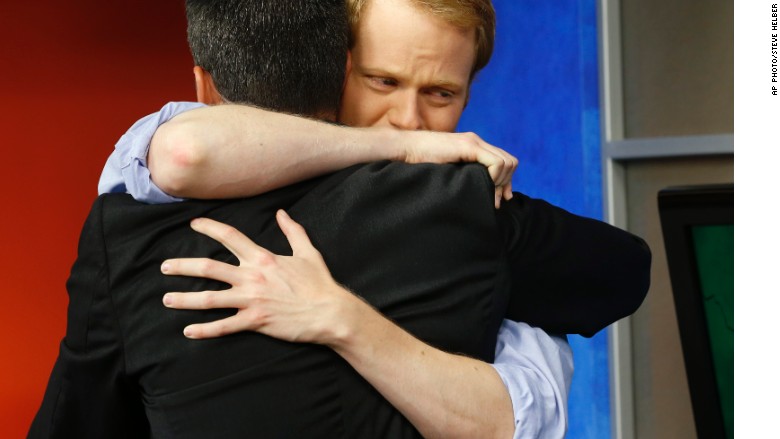 wdbj newsroom hug