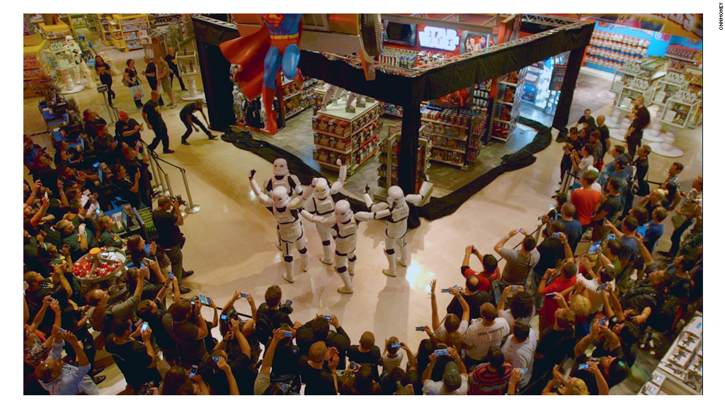 Star Wars fans go crazy for Force Friday 