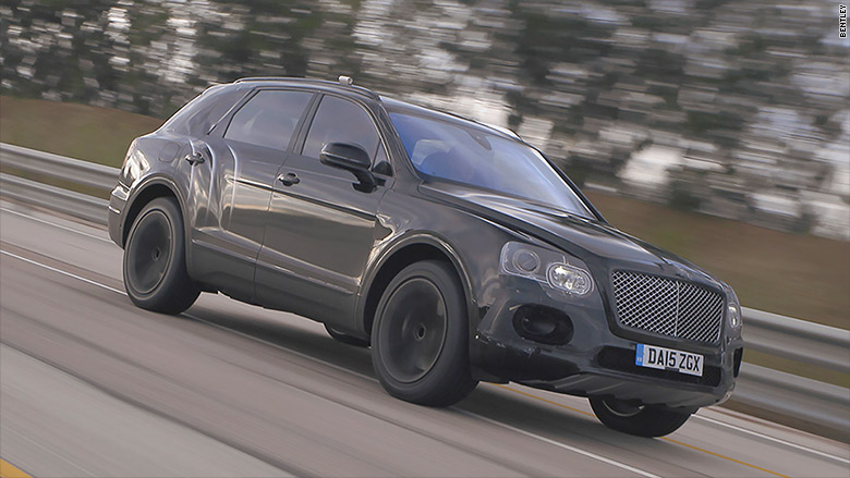 bentley bentayga fastest suv