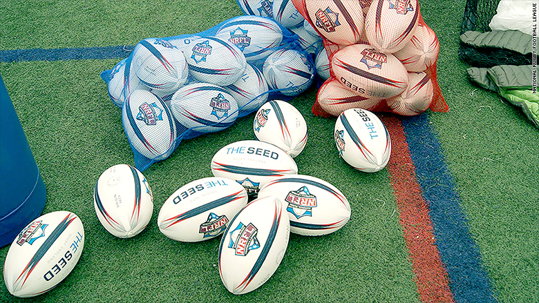 rugby balls