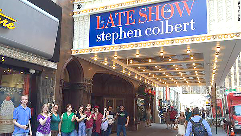 the late show sign