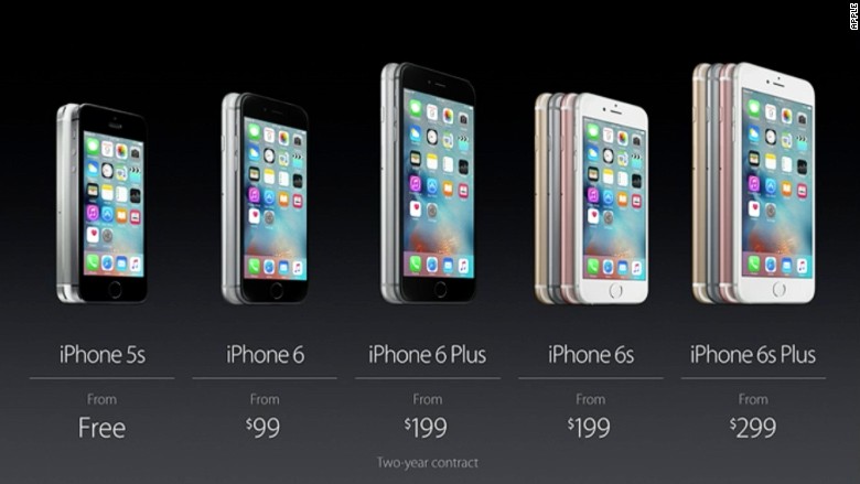 apple announcement iphone pricing