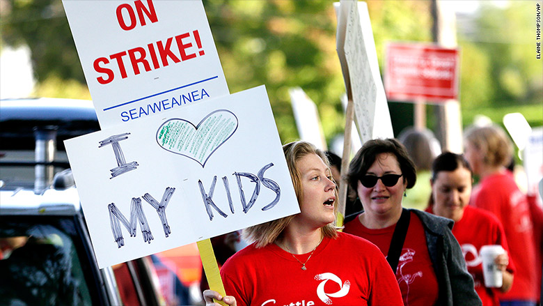 washington teachers strikes