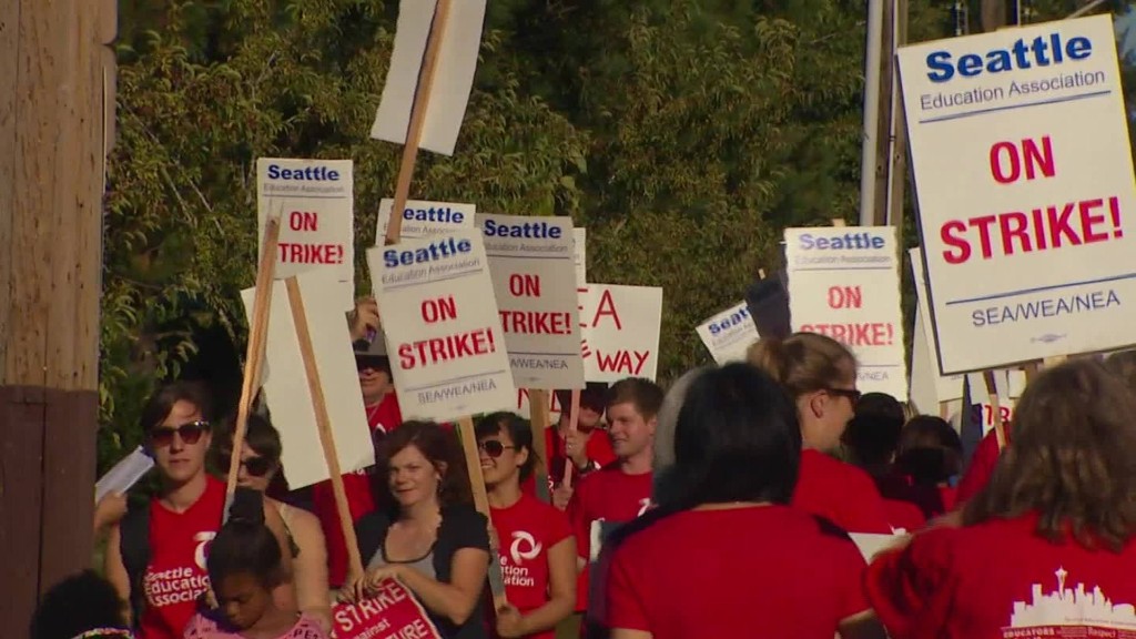 Teacher strike closes Seattle schools