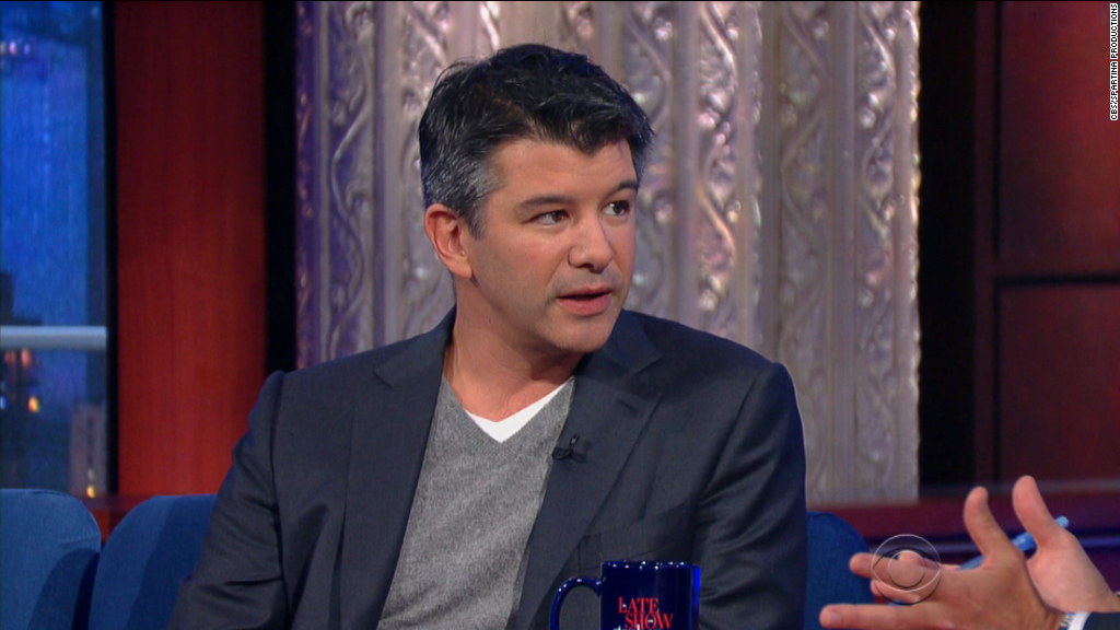 CEO defends Uber on 'The Late Show'