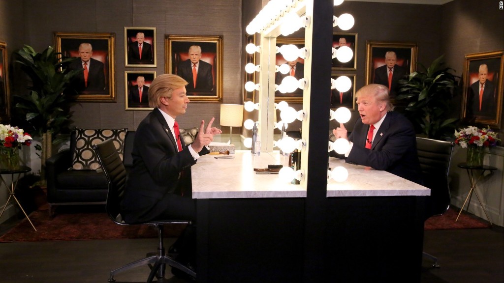 Trump And Fallon Both Play Trump On Tonight Show 5746