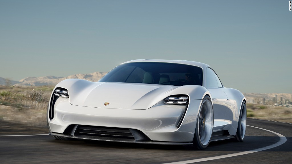 Porsche, Audi unveil electric concept cars