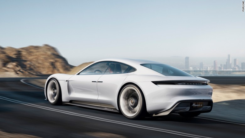 porsche electric car mission e 3