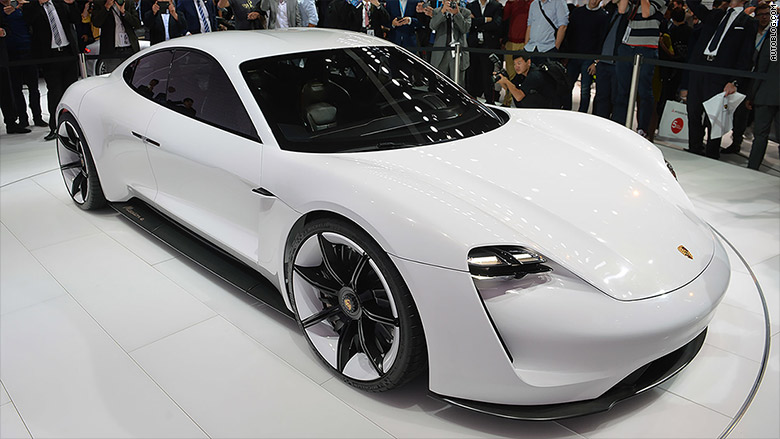 frankfurt porsche mission e concept