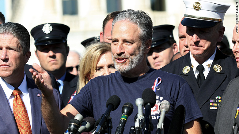 jon stewart 911 rally