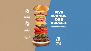Burger King plans massive mashup burger for Peace Day