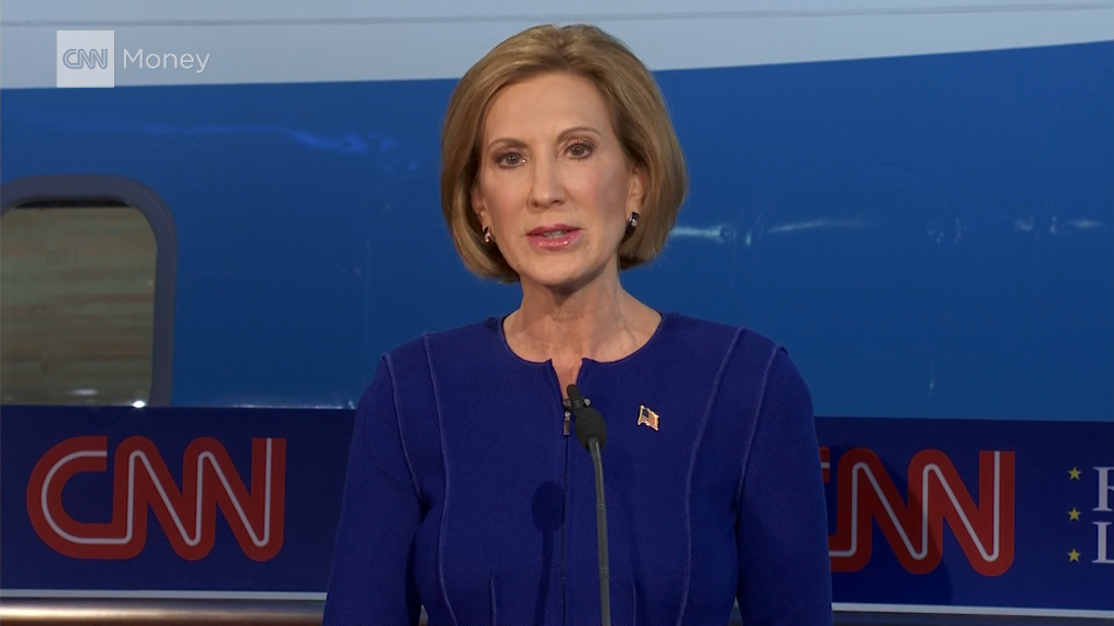 Fiorina says Steve Jobs had sympathy when she was fired