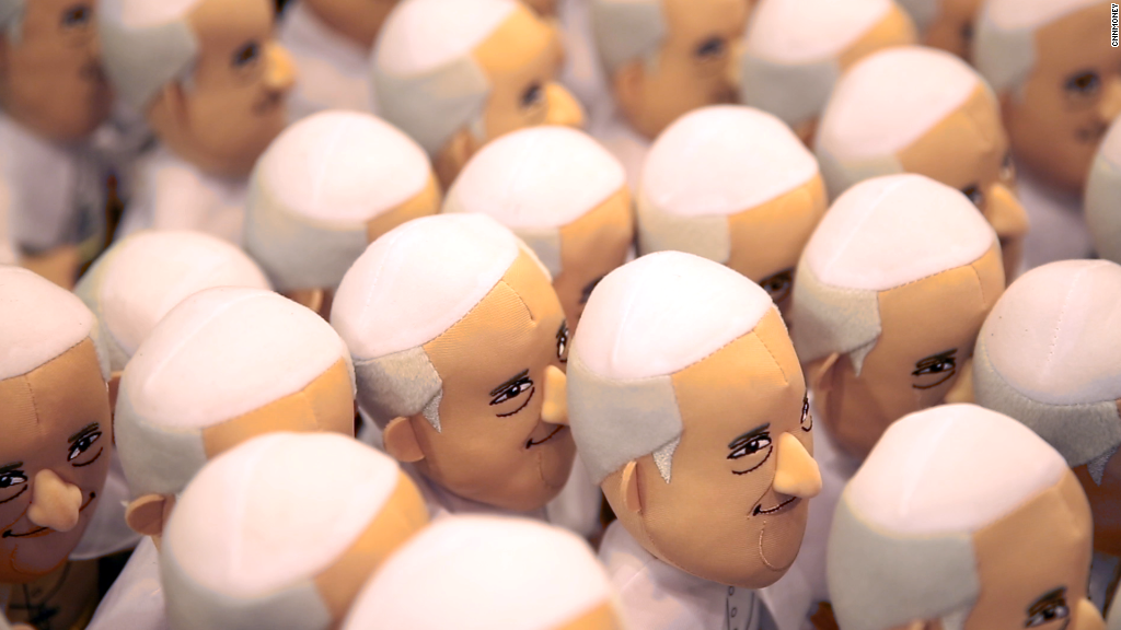 Pope dolls? Pope beer? Philly's got that.