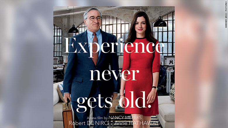 the intern movie poster