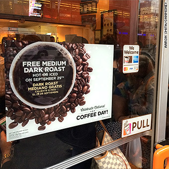 free coffee dunkin donuts