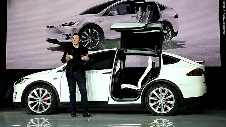 tesla model x doors