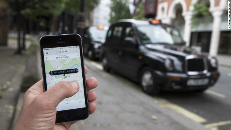 uber london black cab taxi