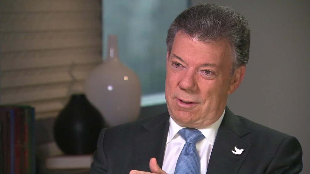 Colombia's leader on FARC peace and Venezuela tensions