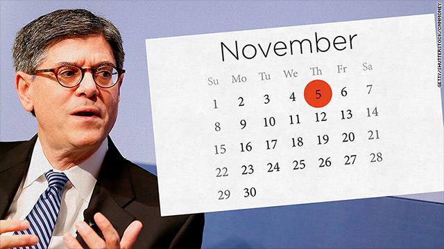 Debt Ceiling Deadline Is Now November 5