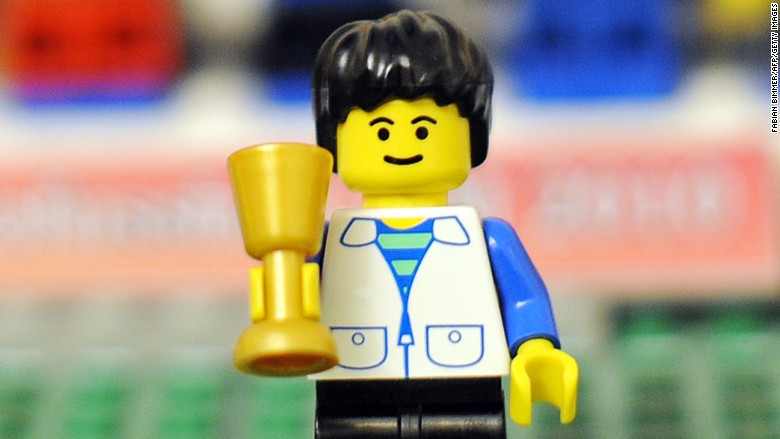 lego figure trophy