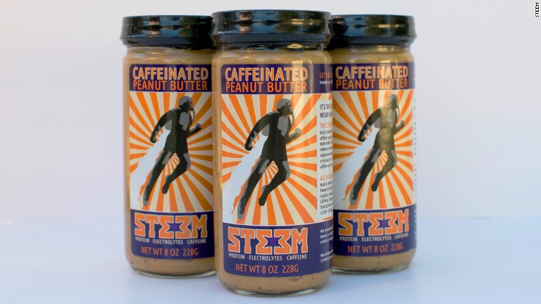 steem caffeinated peanut butter