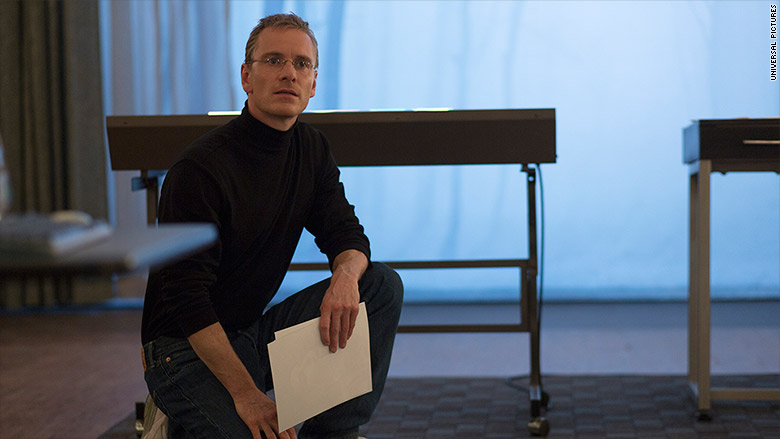 steve jobs film fassbender kneeling