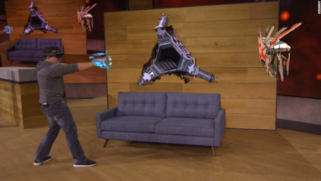 See Microsoft demo HoloLens 